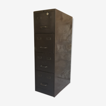 Metal binder 4 drawers - industrial furniture 1960