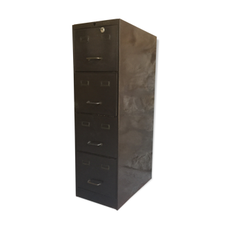 Metal binder 4 drawers - industrial furniture 1960