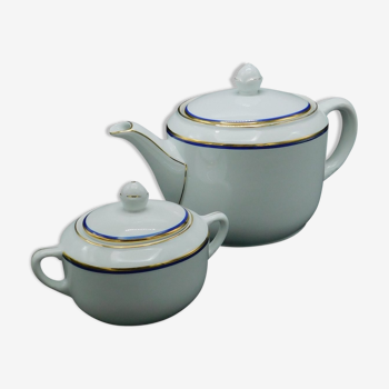 Teapot and Sugar Duo - Eduard Haberlunder - Art Deco