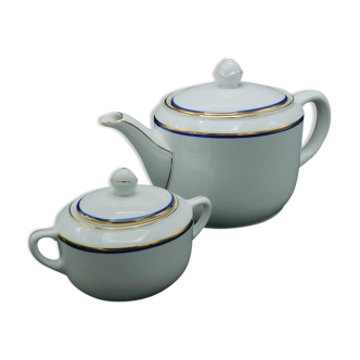 Teapot and Sugar Duo - Eduard Haberlunder - Art Deco