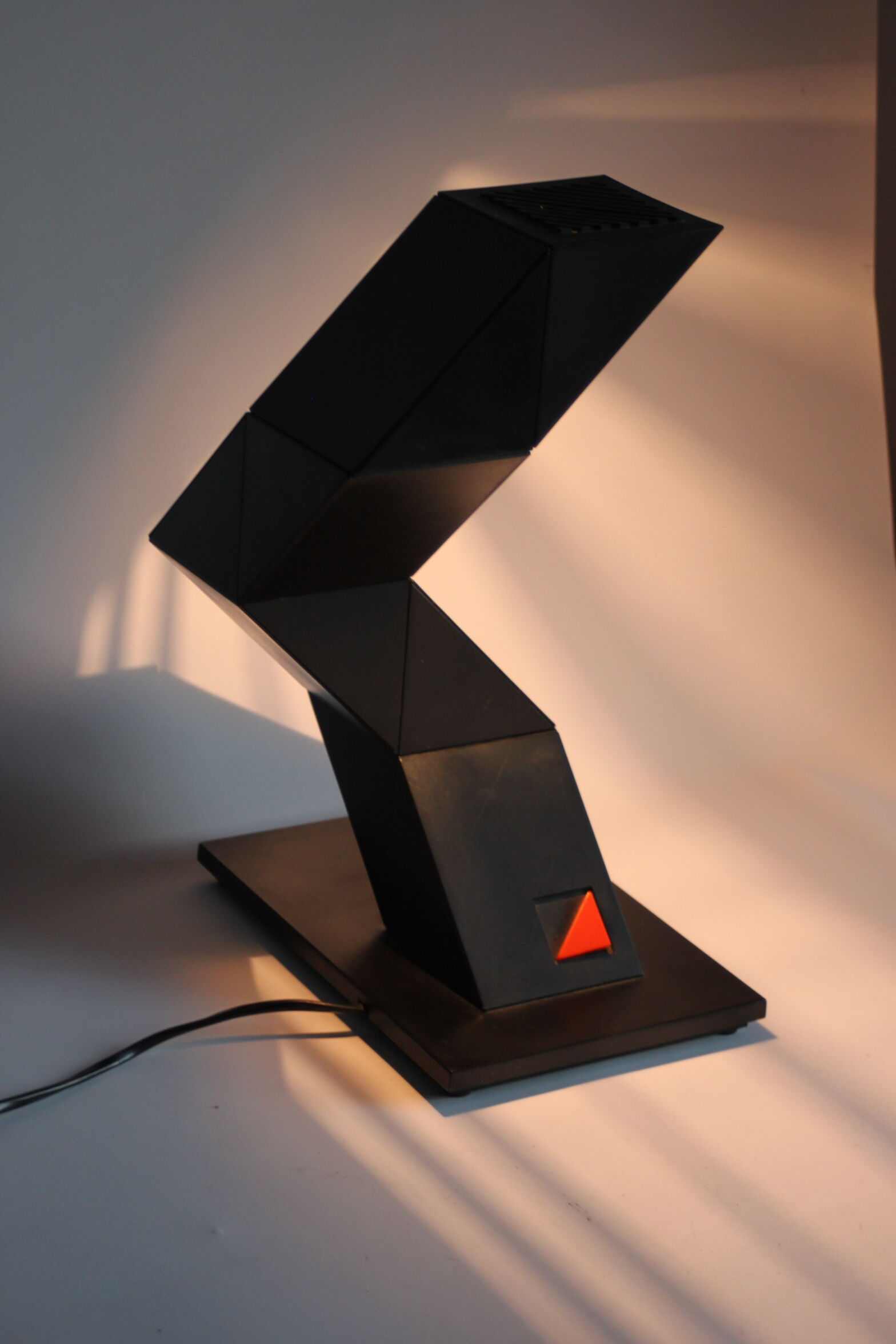 Zig Zag desk lamp by Shui Shan for Elite Lighting, 1980s