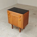 Czechoslovak bedside table by Frantisek Mezulanik for Novy Domov 1960