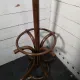 Curved antique wooden parrot