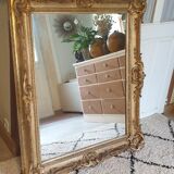 Miroir doré 116 x 97