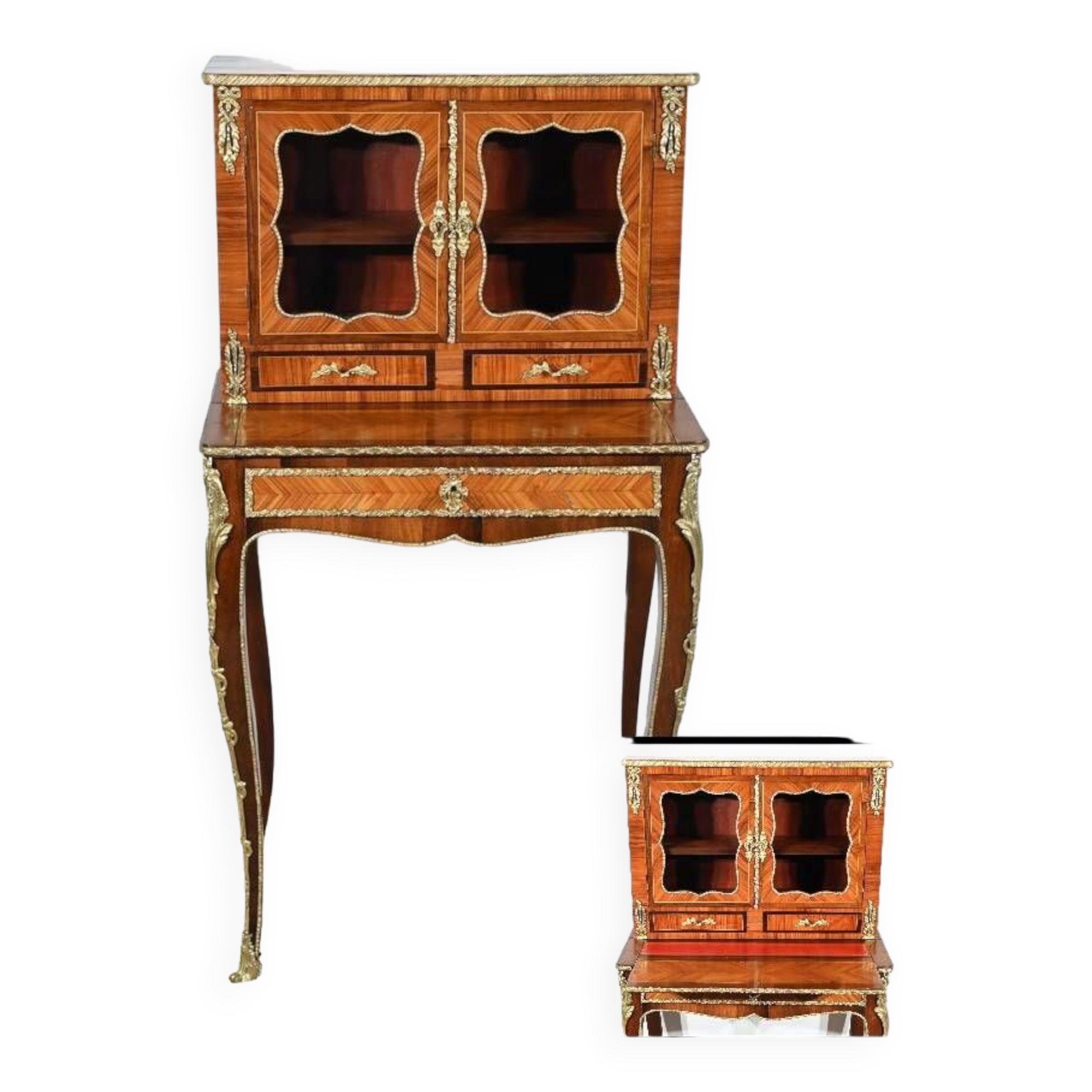 Little Happiness of the Day in Rosewood, Louis XV style – Mid-19th century