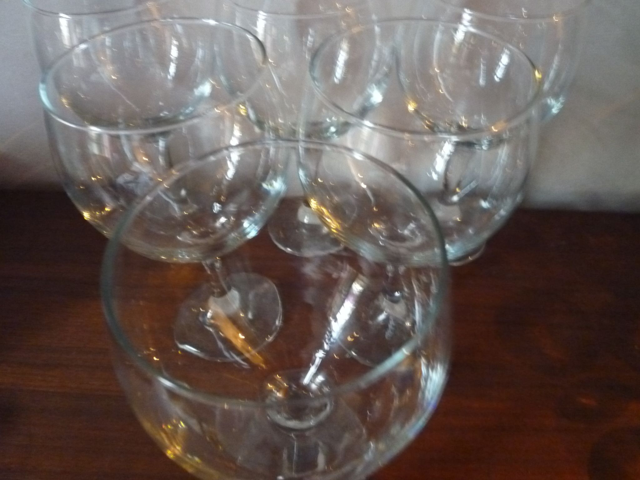 Set of 6 glasses at Gin Tonic