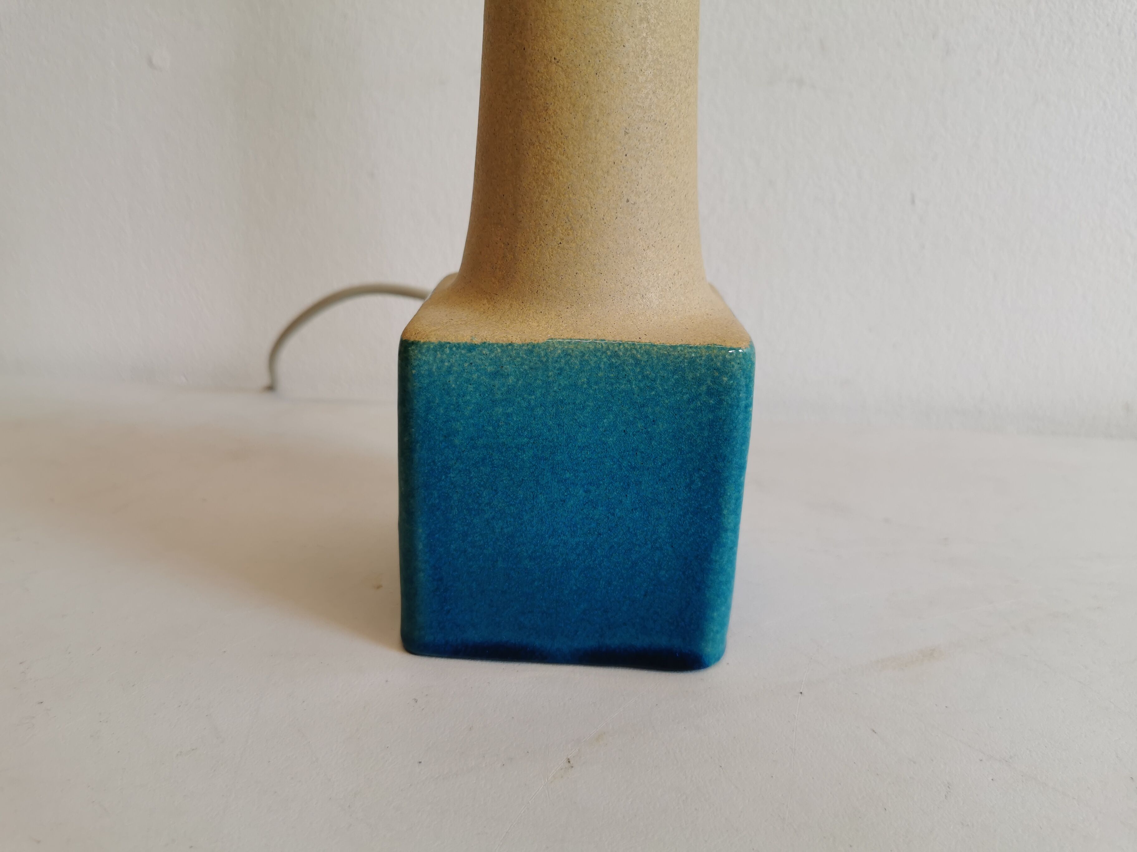 Table lamp, in ceramic, designed by Nils Kähler, for his, grandfather's company Hak