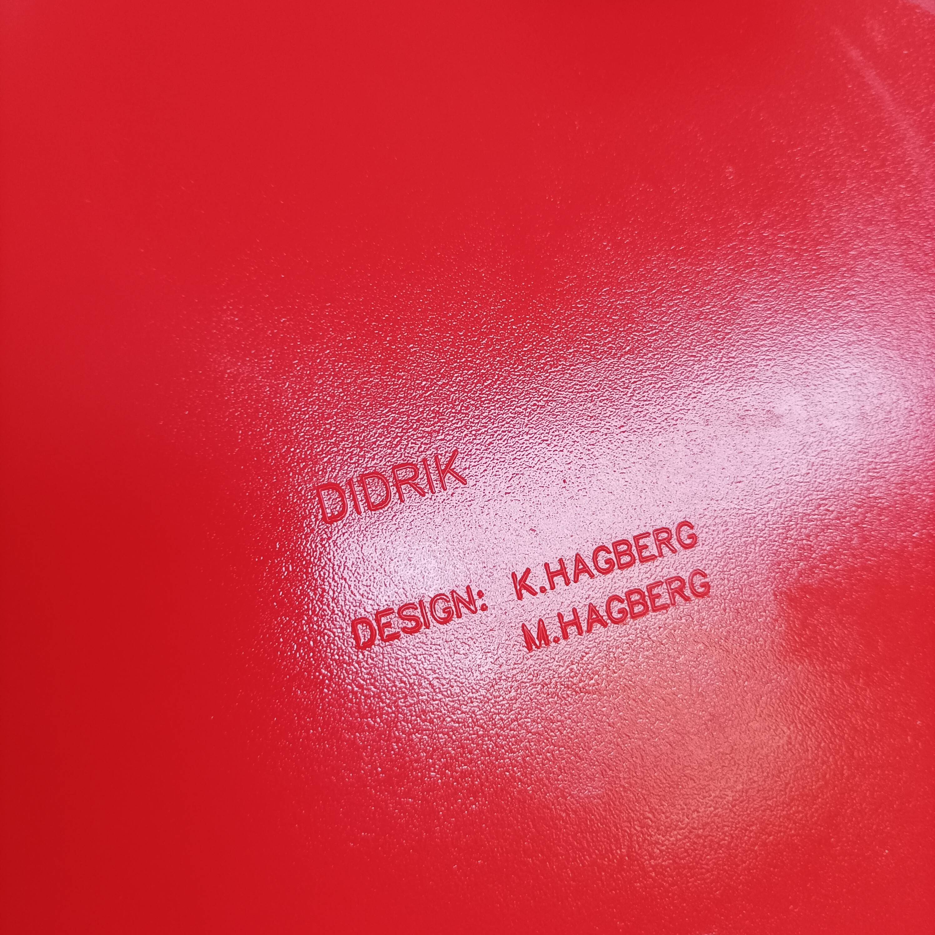 Vintage Ikea Hagberg trolley on wheels