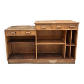 Old shop counter from the early 20th century