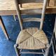 Lot 6 chaises paillées fin 19 eme