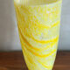 Blown glass vase