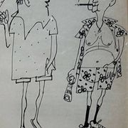 Illustration daninos de 1962 " 50 ans "