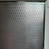 Box in silver and mahogany wood