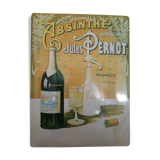 Plaque métallique absinthe
