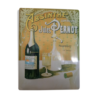 Metal plate: Absinthe