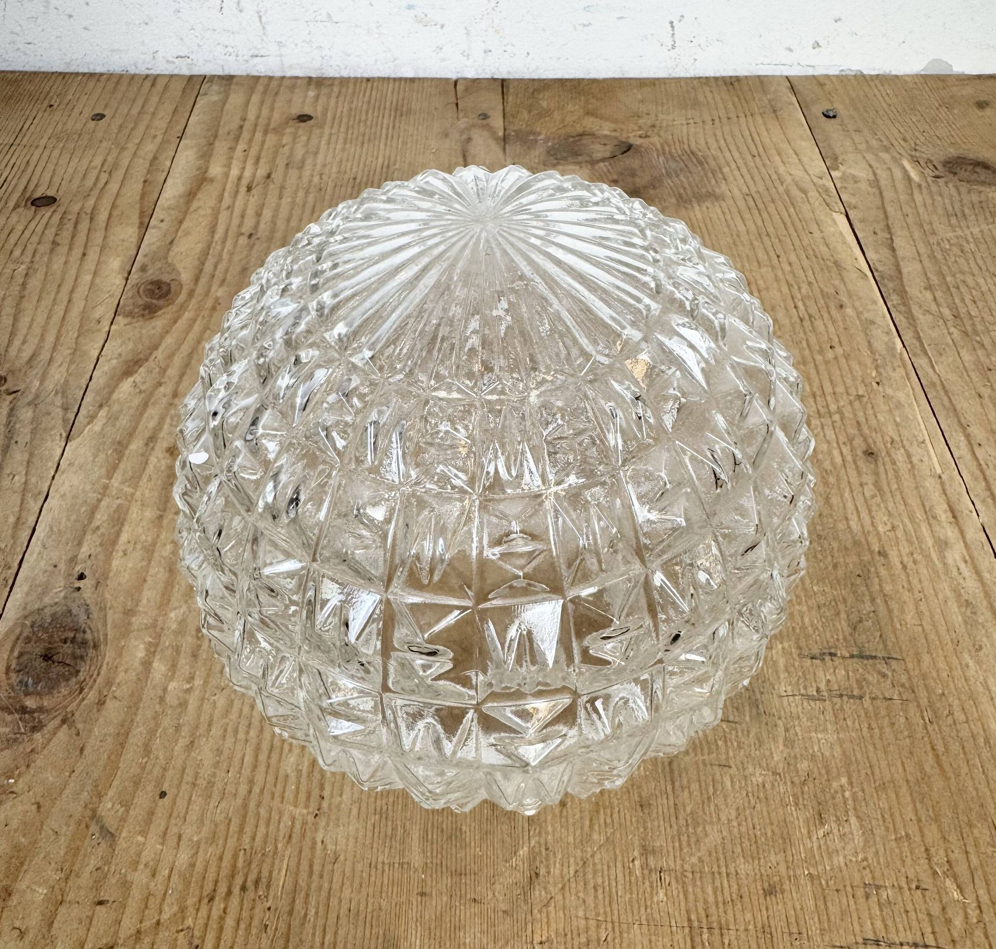 Vintage White Porcelain Pendant Light, 1970s
