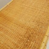Vintage rattan sideboard in Roche Bobois style