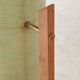 Rocket green floor lamp by Novoplast fiber and wood 1960