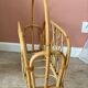 Rattan magazine holders
