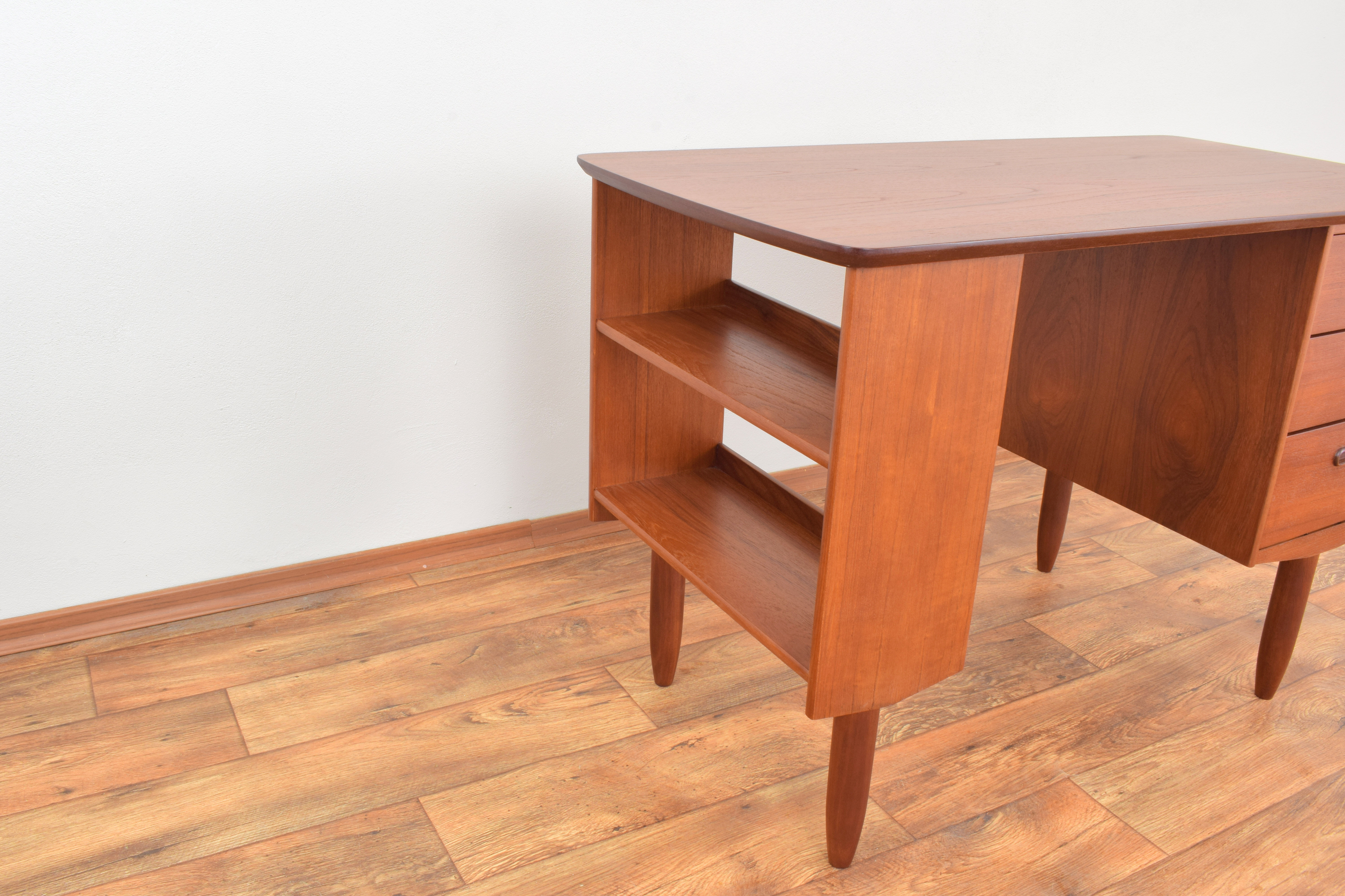 Mid-Century Danish Teak Desk, 1960s.
