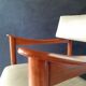 Vintage office chair, anise green