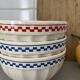 Old faceted bowls