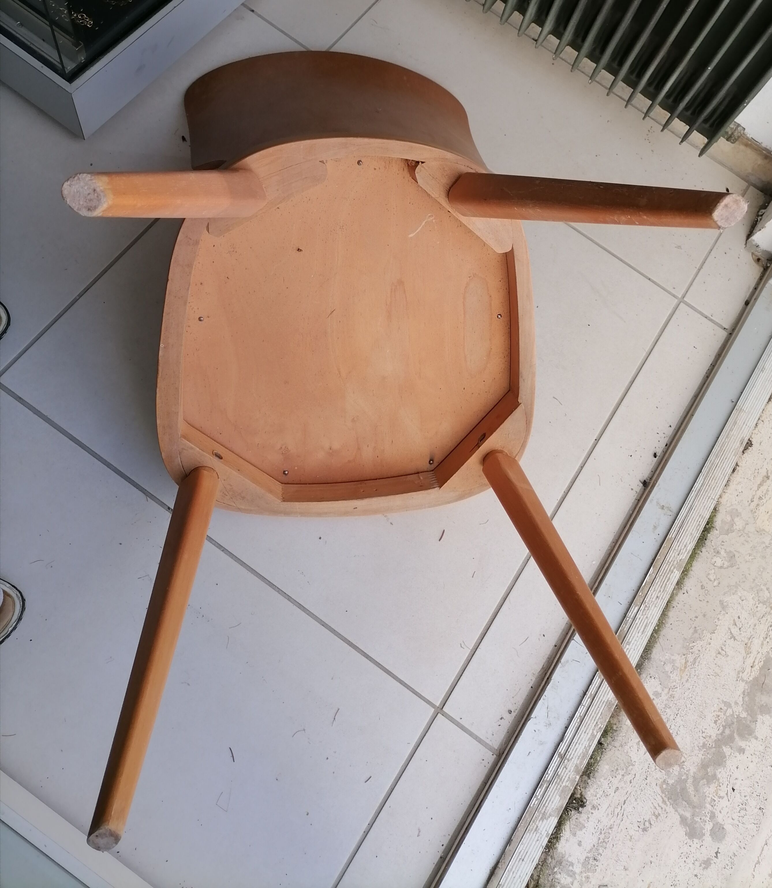 Vintage bistro chair by Max Bill / Baumann