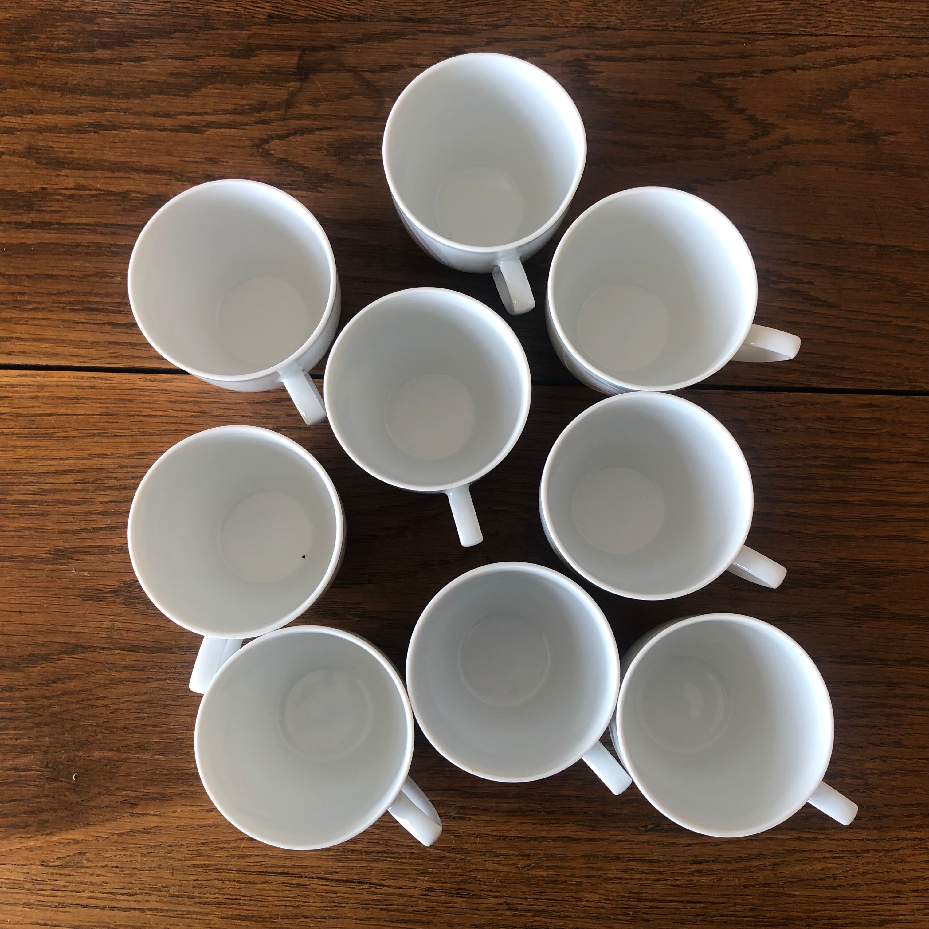 Pastel porcelain coffee service