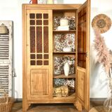 Armoire parisienne vitrée
