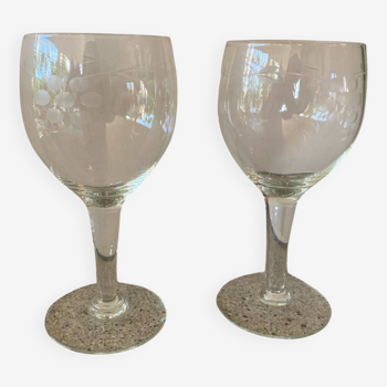 2 verres à vin