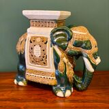 Vintage elephant plant holder