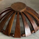 Teak fruit basket 1960