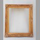 Original oil painting of water lilies, with a high-quality Baroque frame.