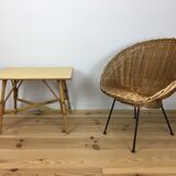 Ratin side table