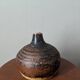 Pyrite stone soliflore handmade pottery country decoration