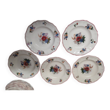 5 soup plates diameter 25 cm Agreste Sarreguemines