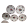 5 assiettes creuses diamètre 25 cm Agreste Sarreguemines