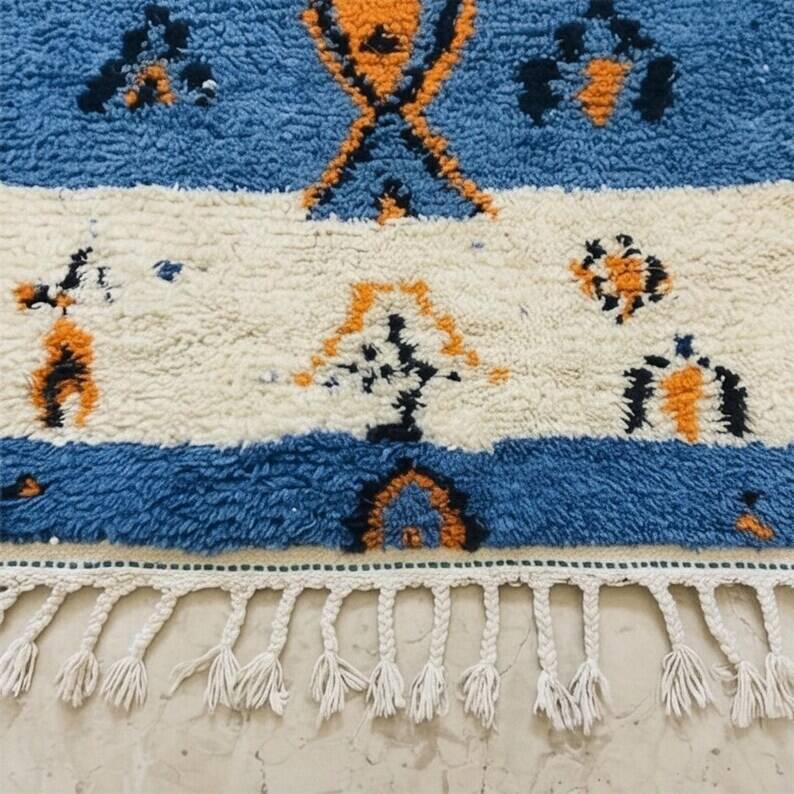 Tapis marocain berbère 100cmx300cm