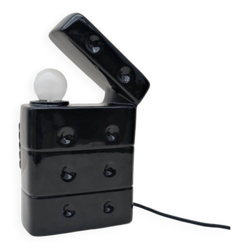 Ceramic “lighter” lamp by jc peiré, 1970