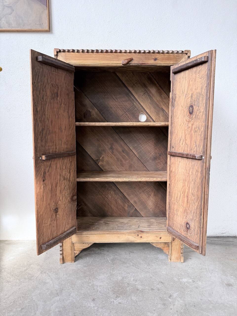 Small cabinet in folk art style