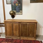 Antique oak drugstore furniture