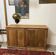 Antique oak drugstore furniture