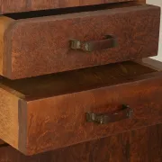 Classic 1930s chest of drawers with asymmetrical design