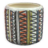 Contemporary ceramic, Cache pot, vase Roger Capron Vallauris