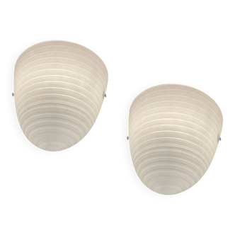 Large Murano Glass Sconces Set of 2 by Zonca Italy ki