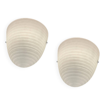 Grandes appliques en verre de Murano, ensemble de 2 par Zonca Italie.