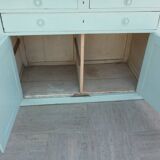 Ancient buffet with marble