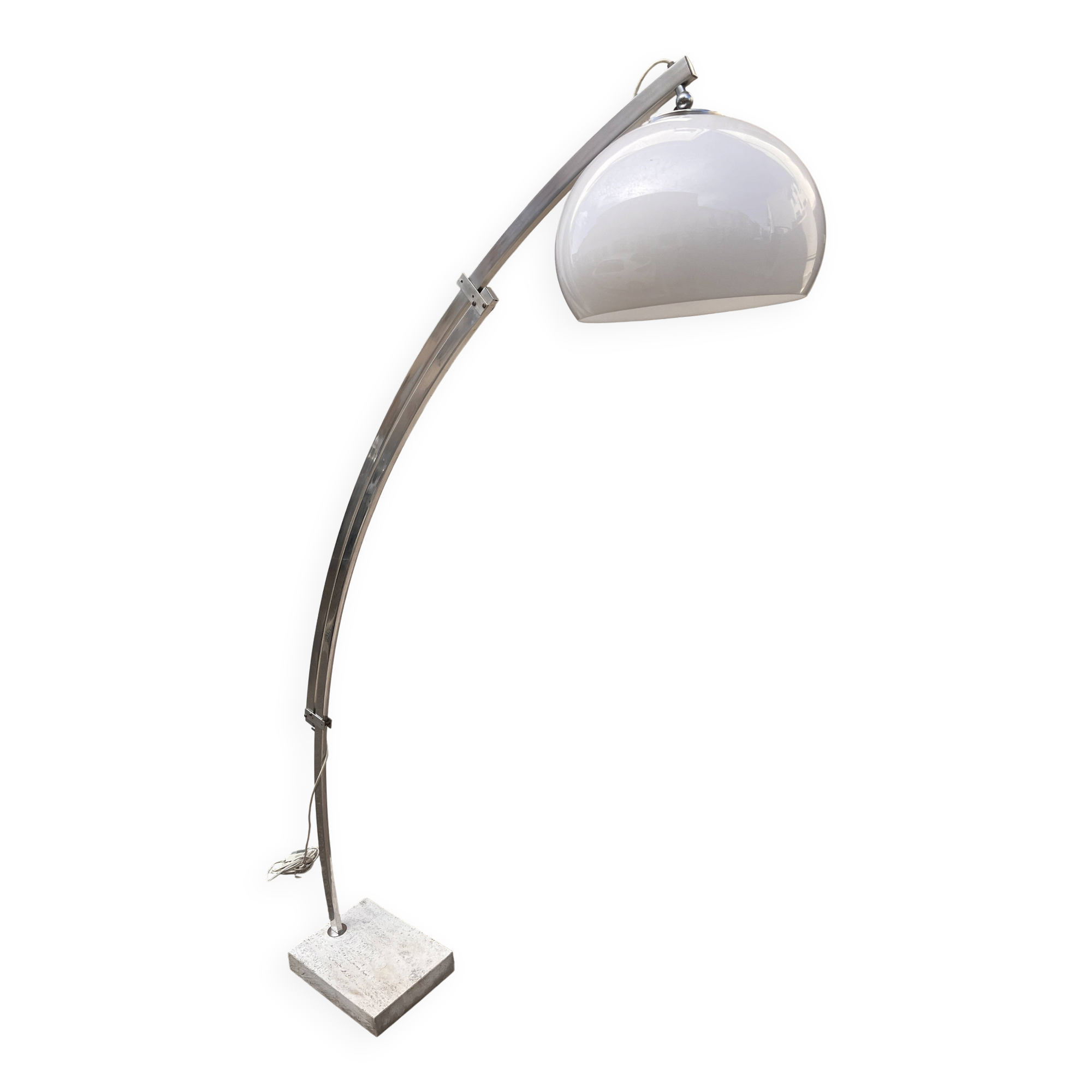 arc floor lamp 1970s design
