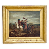 Attr. to Carel van Falens - Hunting scene, Flemish school