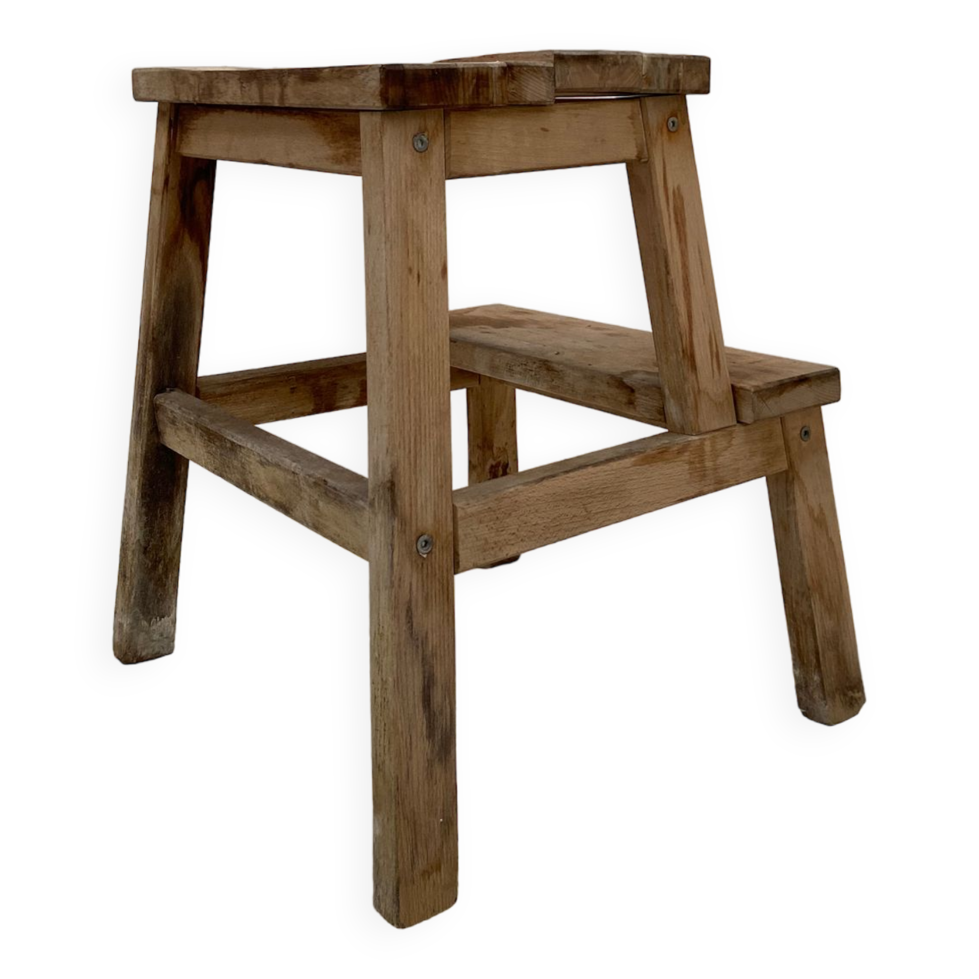 Wooden painter's stepladder